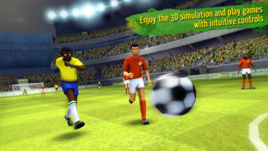 اسکرین شات بازی Striker Soccer Brazil 5