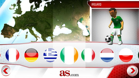 اسکرین شات بازی Striker Soccer Euro 2012 4