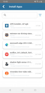 اسکرین شات 2 برنامه APK Installer by Uptodown