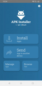 اسکرین شات برنامه APK Installer by Uptodown 1