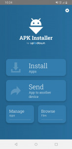 اسکرین شات 1 برنامه APK Installer by Uptodown