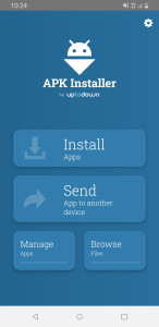 اسکرین شات 1 برنامه APK Installer by Uptodown