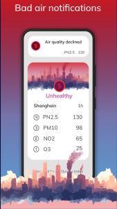 اسکرین شات 3 برنامه Air - Pollution around you