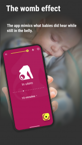 اسکرین شات 3 برنامه BabySleep: Whitenoise lullaby
