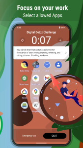 اسکرین شات 2 برنامه Digital Detox: Focus & Live