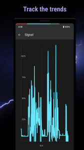 اسکرین شات برنامه PowerLine: Status bar meters 6