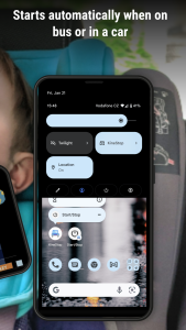 اسکرین شات 6 برنامه KineStop: Car sickness aid