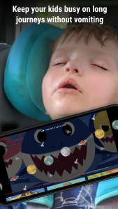 اسکرین شات 5 برنامه KineStop: Car sickness aid