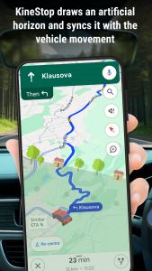 اسکرین شات 2 برنامه KineStop: Car sickness aid