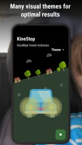 اسکرین شات 7 برنامه KineStop: Car sickness aid