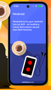 اسکرین شات 3 برنامه Mindroid: Relax, Focus, Sleep