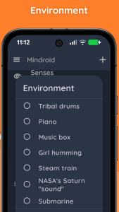 اسکرین شات 8 برنامه Mindroid: Relax, Focus, Sleep