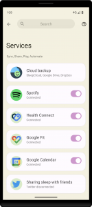 اسکرین شات برنامه SleepCloud: Backup for Sleep 5