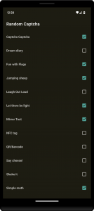 اسکرین شات برنامه CAPTCHA for Sleep as Android 8
