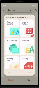 اسکرین شات برنامه CAPTCHA for Sleep as Android 1