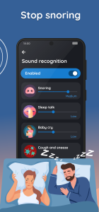 اسکرین شات 3 برنامه Sleep as Android: Smart alarm