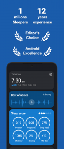 اسکرین شات برنامه Sleep as Android: Smart alarm 1