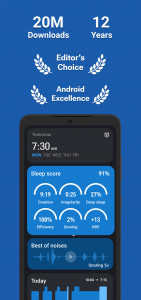 اسکرین شات برنامه Sleep as Android: Smart alarm 1
