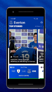 اسکرین شات برنامه Everton 1