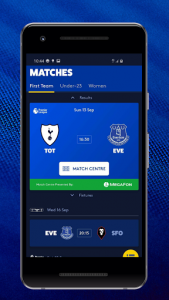 اسکرین شات برنامه Everton 5