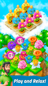 اسکرین شات بازی Blooming Flowers Merge Game 2