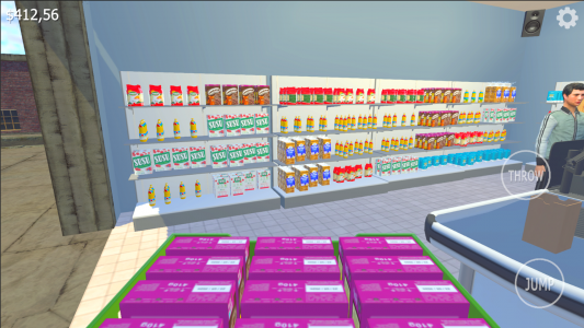 اسکرین شات بازی Supermarket Simulator Store 3D 2