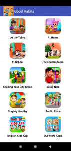 اسکرین شات 2 برنامه Good Habits For Kids