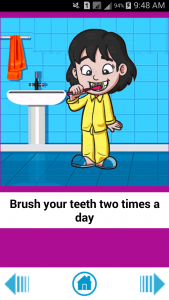 اسکرین شات 3 برنامه Good Habits For Kids