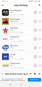 اسکرین شات 4 برنامه Online Radio FM