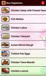 اسکرین شات 5 برنامه Recipes Book