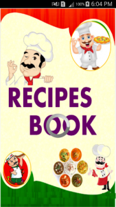 اسکرین شات برنامه Recipes Book 1