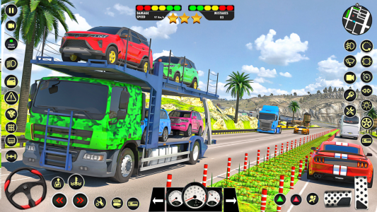 اسکرین شات بازی Army Vehicle Transport Games 5