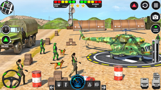 اسکرین شات بازی Army Vehicle Transport Games 8
