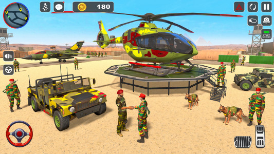 اسکرین شات 5 بازی Army Vehicle Transport Games