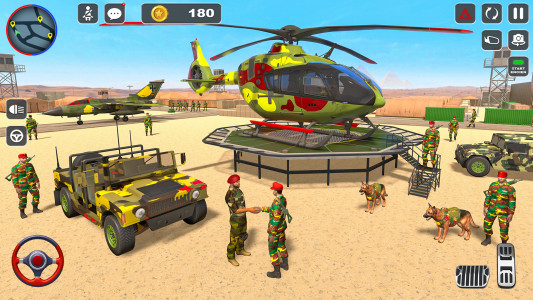 اسکرین شات 5 بازی Army Vehicle Transport Games