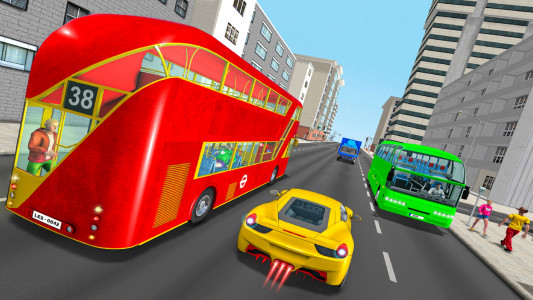 اسکرین شات بازی Coach Bus Driving : Bus Games 4