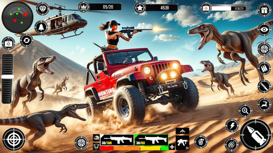 اسکرین شات 4 بازی Real Dino Hunter: Wild Hunt