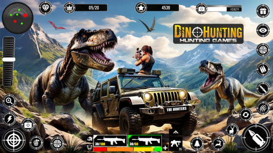 اسکرین شات بازی Real Dino Hunter: Wild Hunt 1