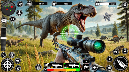 اسکرین شات 3 بازی Real Dino Hunter: Wild Hunt