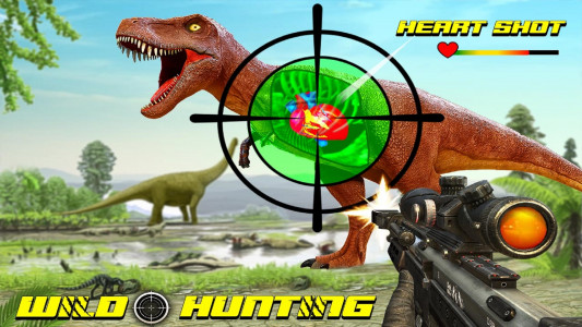 اسکرین شات بازی Wild Dinosaur Hunting Gun Game 6