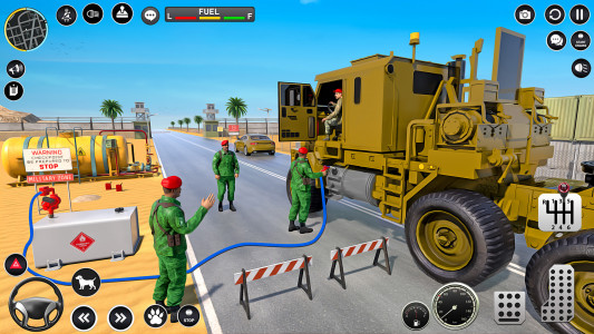 اسکرین شات برنامه US Army Vehicle: Parking Games 2