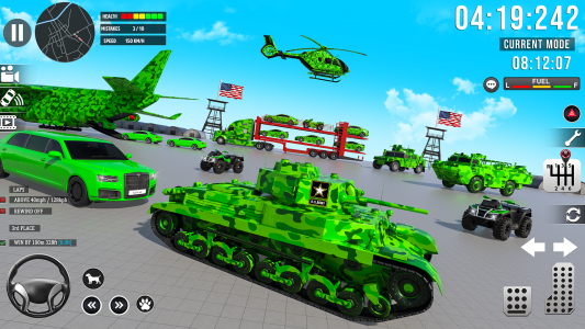 اسکرین شات 4 برنامه Army Vehicle:Truck Transporter