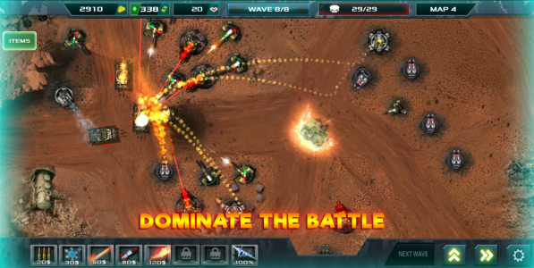 اسکرین شات بازی Tower Defense: Infinite War 2