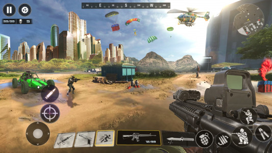 اسکرین شات برنامه FPS Gun Strike Shooting Games 3