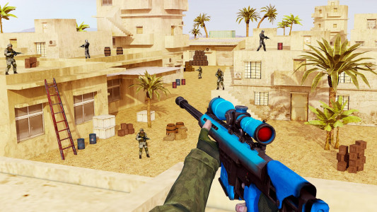اسکرین شات برنامه FPS Gun Strike Shooting Games 6