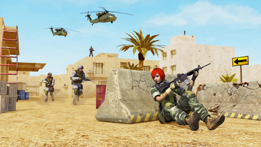اسکرین شات برنامه FPS Gun Strike Shooting Games 8