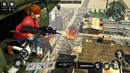 اسکرین شات برنامه FPS Gun Strike Shooting Games 2