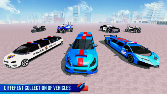 اسکرین شات بازی Police Limousine Taxi Transporter Game 2