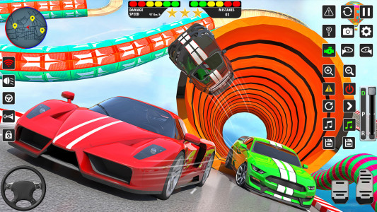 اسکرین شات بازی Real Mega Ramp Car Stunt Games 1