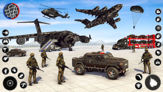 اسکرین شات بازی Army Transport Vehicles Games 3